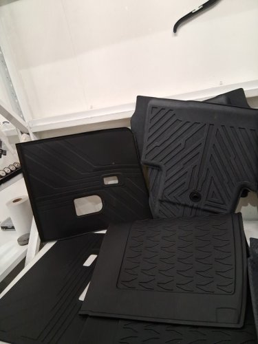 7PC 3W Floor Mats Full Set with Cargo & Backrest Mats for Acura MDX 2022-2026 - image 5
