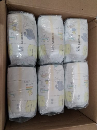 186PK PAMPERS SWADDLERS DISPOSABLE DIAPERS - SIZE 2 image 2