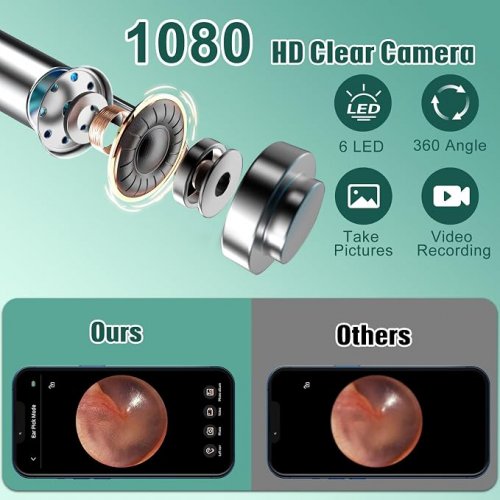 19pc Lmechn ear cleaner KIT with camera (model: n30 pro) image 2