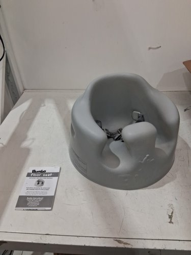BUMBO FLOOR SEAT FOR TODDLERS - 3-12 MONTHS OLD - COOL GREY (MODEL: ea-00500) image 2