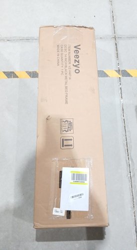 Metal Bed Frame - 14" - Full - Black (Model: VZ-H4F14) image 2