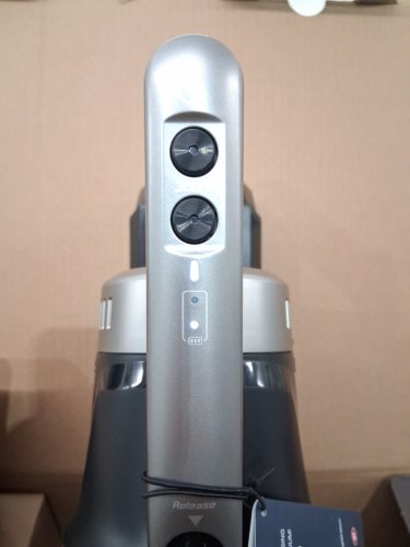 Eureka Cordless Rechargeable 3-IN-1 Stick Vacuum Cleaner WITH CLEANING STATION & ANTI-TANGLE NOZZLE FOR ALL FLOORS - GREY/PURPLE (MODEL: NEC490SE) image 8