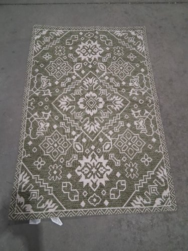 Sadie Accent non-slip Mat -45" x 30" - green/cream (model: 1992776) image 3