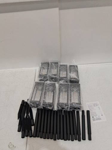 8PK SOLARBABY Outdoor Waterproof Bright Solar led Pathway Lights - 3000K - black image 3