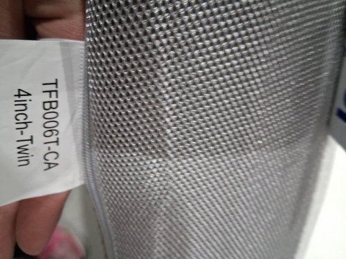 LAZYZIZI TRI-FOLD Bamboo Fiber Fabric folding mattress - 4"/twin - white/grey (model: tfb006t-ca) image 3