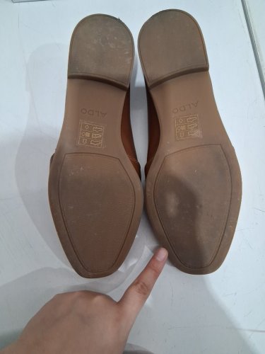 women's aldo hollie slip on loafers - 8 - brown (style:1946236) image 3