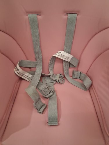 INFANS 8-IN-1 convertible GROWING HIGH CHAIR WITH TABLE - 38" full height - pink (model: ad10031pi) image 4
