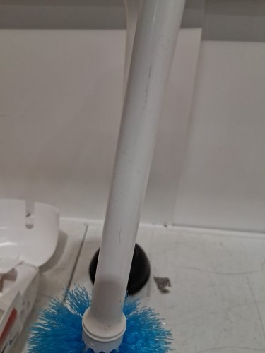 OXO GOOD GRIPS HIDEAWAY TOILET BRUSH AND PLUNGER COMBO SET - WHITE (MODEL: 1373580) image 5
