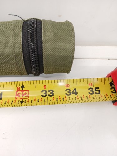 White River Fly travel rod case - 34" - Green image 3