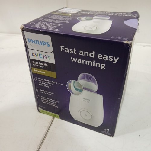 PHILIPS AVENT FAST BABY BOTTLE WARMER - WHITE (MODEL: SCF358/00) image 2