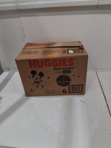104PK HUGGIES LITTLE MOVERS DISNEY BABY DIAPERS - SIZE 6 (OVER 35LB) image 2