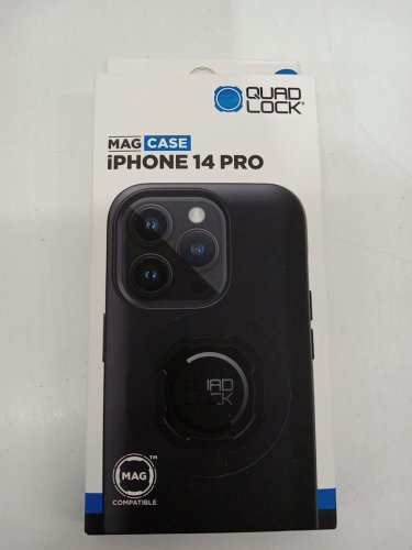 Quad Lock Mag Case for iPhone 14 Pro - Compatible with all Quad Lock mounts - Black (Model: QMC-IP14M) image 2