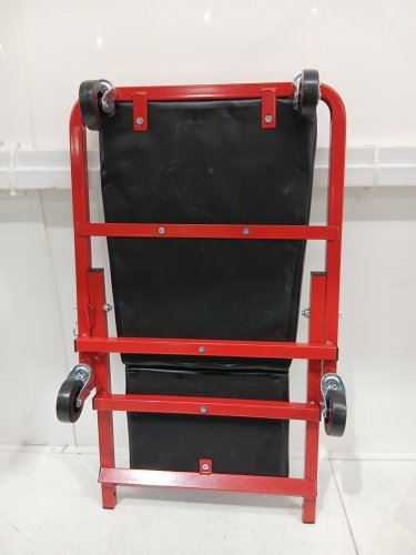 VEVOR Foldable Z Garage Creeper Mechanic Creeper Stool - 300lbs - 36" - red (model: xf8105) image 4
