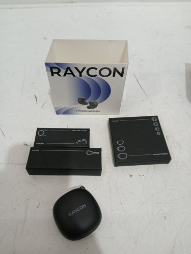 Raycon Fitness Bluetooth Wireless Earbuds - Sweat & Water Resistant, Built-In Microphone, 56-Hour Playtime - Black (MODEL: Fitness)(model:RBE745-21E) image 2