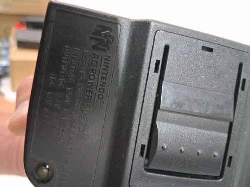 Nintendo - Nintendo 64 AC adapter Power supply -  6FT - black (model: NUS-002) image 4