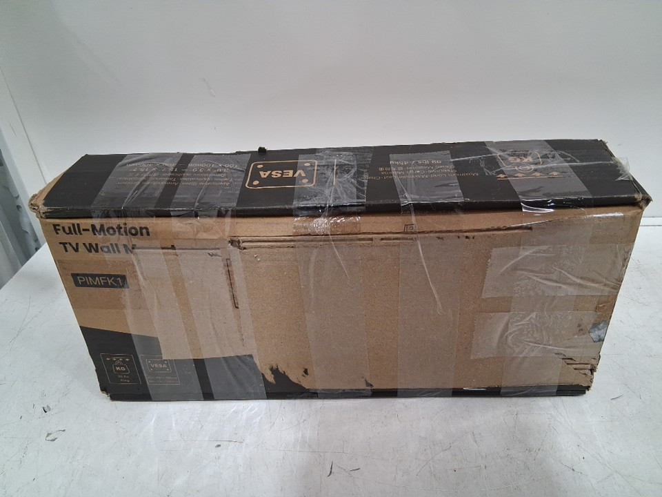 pipishell full motion tv wall mount - 26"-65" - black (model: pimfk1) image 4