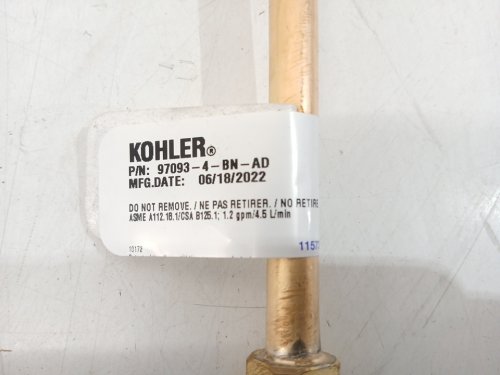 Kohler Bathroom Sink Faucet - Silver (Model: K-97093-4-bn) image 7