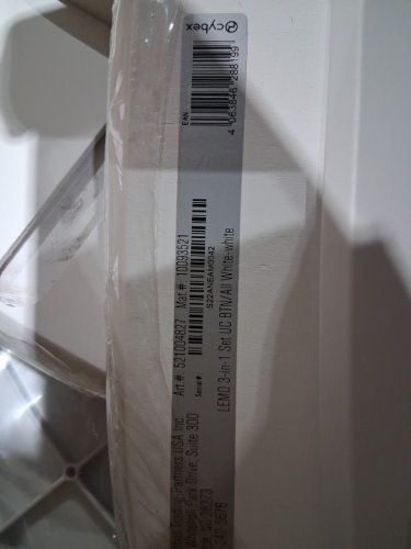 CYBEX GOLD LEMO 3-IN-1 CONVERTIBLE HIGH CHAIR - UP TO 209LBS - all white (MODEL: 521004827) image 10