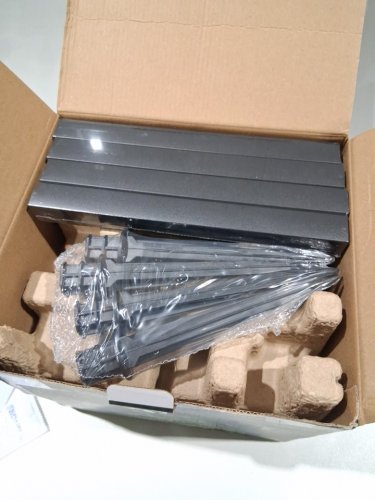 4PK naturally solar vintage style Led pathway light - 25lm - black (model: 1937955) image 3