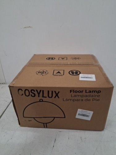 cosylux modern industrial metal floor lamp - 65" - white image 2
