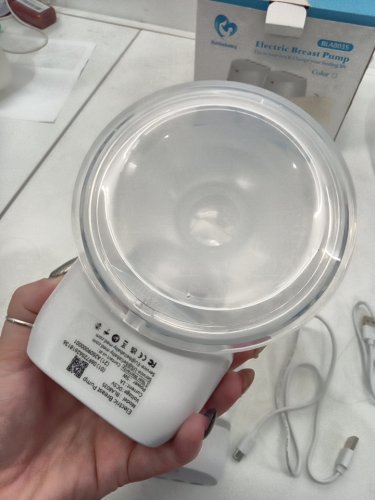 2PK BELLABABY WEARABLE HANDS FREE TOUCH CONTROL ELECTRIC BREAST PUMP - 6OZ - 24MM FLANGE - WHITE (MODEL: BLA8035) image 5