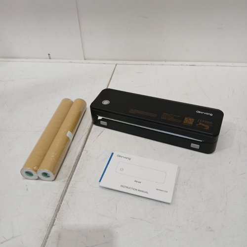 4PC GLORYANG INLESS PORTABLE THERMAL PRINTER - FOR PAPER 8.5'' X 11'' - BLACK (MODEL : PD-A4) image 3