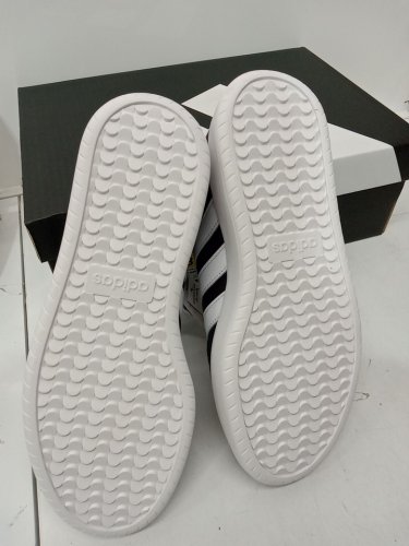 Men's Adidas Barreda lace up Sneaker Shoes  - Size 8 - Black (Style: 2974608) image 3