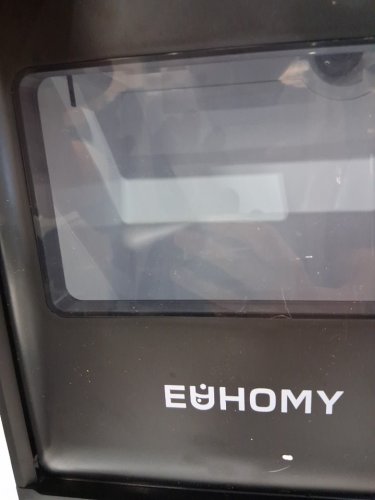 EUHOMY Self-Cleaning Countertop Nugget Ice Maker - 40Lbs/24H - Black (model: IM017-Nbl-caeh) image 4