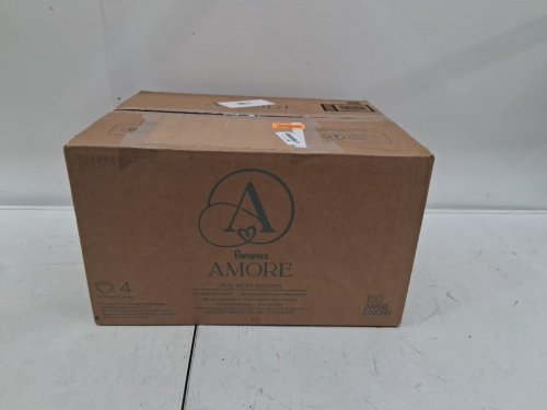 150pk kid's pampers amore most absorbent and best diaper - size 4 - white image 2