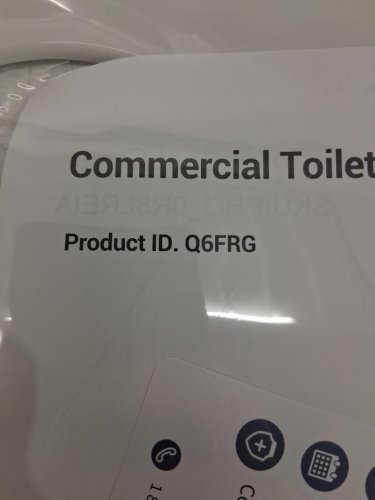 Garvee commercial elongated open front toilet seat - 18" - White (Model: pHO_0R8LREIA) image 4