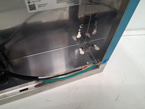 ovo under cabinet rang hood vent with 3 speed exhaust fan & push button - 30" - 4000k cool lights - stainless steel (model: ov-1006r) image 6