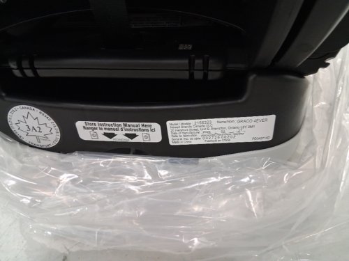 GRACO 4EVER 4-IN-1 CONVERTIBLE FROM INFANT TO TODDLER CAR SEAT with WASHABLE SEAT COVER - 4-120lb capacity - DREW STYLE /navy blue (MODEL: 2168323) image 4