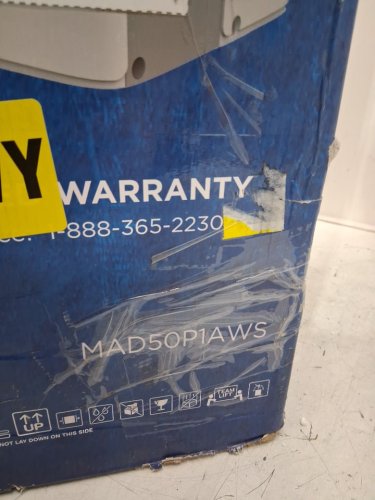 Midea Energy Star Certified EasyDry Dehumidifier - 50 Pints/Day, 4500SQ.FT - White (Model: MAD50P1AWS) image 9