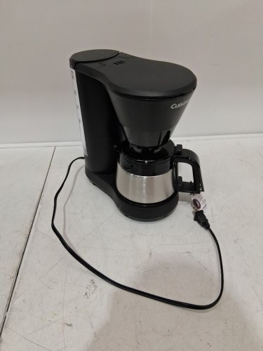 Cuisinart 5-cup coffee maker with removable water reservoir - black/stainless steel (model: dcc-5570nasc) image 3