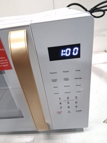 FRIGIDAIRE Countertop Microwave Oven - 1.1 CU. FT 900W- WHITE - (MODEL: EMW1154) image 7