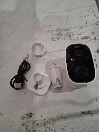 Wireless BATTERY POWER Outdoor DUAL-BAND WI-FI CAMERA WITH UP TO 2K UHD RECORDING - WHITE/BLACK (MODEL: CB54W) image 3