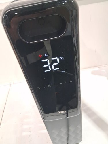 DREO Oscillating Smart Tower Fan - 4 speeds - 3 mode - 28db - 45W - Black (MODEL: DR-HTF017S) image 4