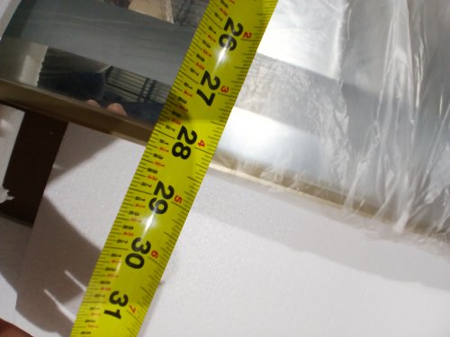 LED defogger mirror - 28" x 36" - Gold (Model: YJ3545) image 7