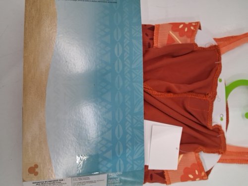 TODDLER DISGUISE MOANA 2 SIMEA COSTUME - 2T - ORANGE (STYLE: 171089S) image 3
