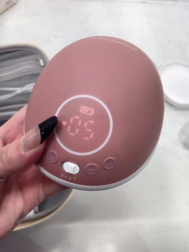 Momcozy Breast Pump Hands Free Upgraded Mobile Flow M9 App Discreet Control with Personalized Multi-Modes & 15 Levels - COZY RED (model: bp223) image 6