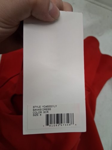 Woman's likely Banks Fitted Mini Sheath slip dress - 8 - red (style: yd450001ly) image 3