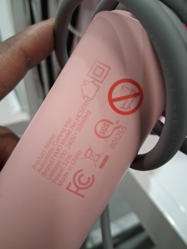 TYMO CURLPRO Automatic Rotating Curling Iron -1" - PINK (MODEL: HC503N) image 5
