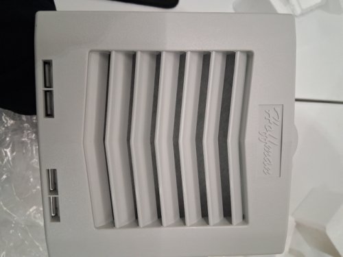 Hoffman Cooling Filter Fan 115VAC 35CFM - Grey - (MODEL: HF0516414) image 4