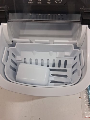 EUHOMY COUNTERTOP ICE MAKER MACHINE - MAKES 26LB/DAY - BLACK (MODEL: IM-06D / IM001-BBL-CAEH) image 5