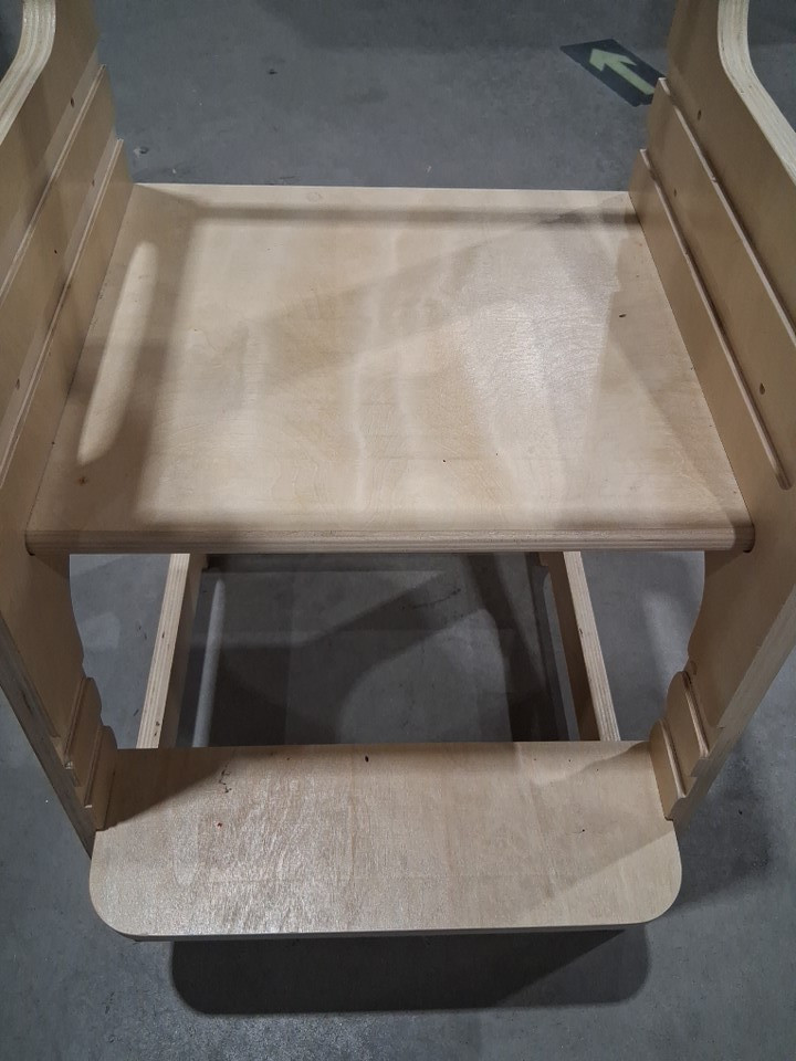 Milly stone children's activity tower/ stool- natural (model: 1803579) image 3
