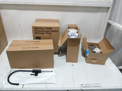 ISPRING 5-STAGE UNDER SINK REVERSE OSMOSIS DRINKING WATER FILTER SYSTEM - black (MODEL:  RCC7-blk) image 3