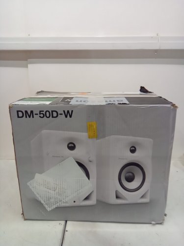 Pioneer DJ 5" Desktop Monitor Speakers (1 Pair) - white (Model: DM-50D-w) image 2