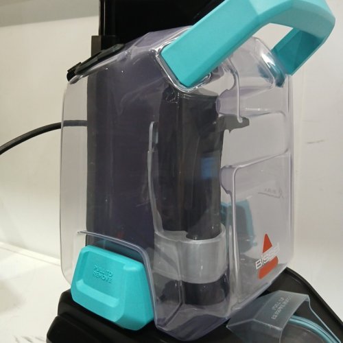 BISSELL POWERCLEAN POWERFUL & LIGHTWEIGHT TURBOBRUSH PET UPRIGHT CARPET CLEANER - 120V - BLUE - (MODEL:3939C) image 5