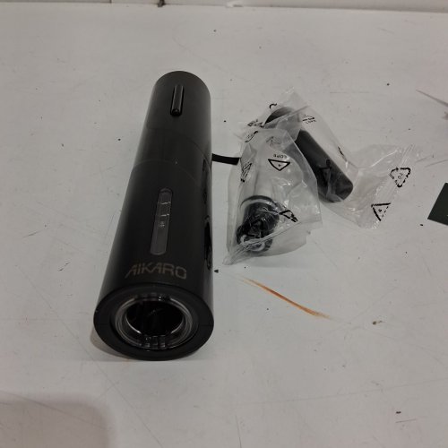 aikaro battery operated electric wine opener set - black (model: KB1-601901) image 3