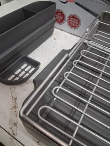 kitchenaid large dish drying rack - grey (model : kns896bxgrcn) image 7